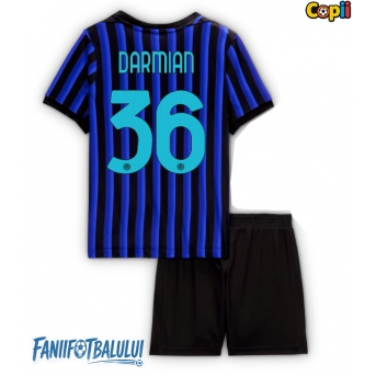 Inter Milan Matteo Darmian #36 Echipament de Fotbal Replică 2025-26 Copii Acasa (+ Șorturi)